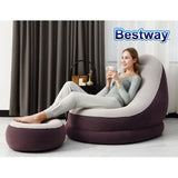 NNEDSZ Inflatable Air Chair Seat Couch Lazy Sofa Lounge Blow Up Ottoman