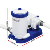 NNEDSZ 2500 GPH Filter Pump Swimming Pool Cleaner