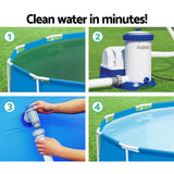 NNEDSZ 2500 GPH Filter Pump Swimming Pool Cleaner