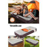 NNEDSZ Air Bed Beds Single Size Inflatable Mattress Sleeping Camping Outdoor