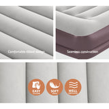 NNEDSZ Air Bed Beds Single Size Inflatable Mattress Sleeping Camping Outdoor