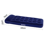 NNEDSZ Single Size Inflatable Air Mattress - Navy