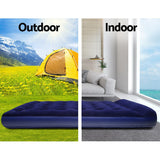 NNEDSZ Single Size Inflatable Air Mattress - Navy