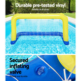 NNEDSZ Inflatable Floating Game Kids Float Toy Swimming Pool Set Volleyball
