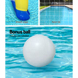 NNEDSZ Inflatable Floating Game Kids Float Toy Swimming Pool Set Volleyball