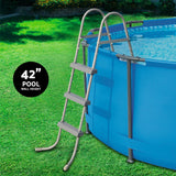 NNEDSZ Above Ground Pool Ladder with Removable Steps