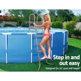 NNEDSZ Above Ground Pool Ladder with Removable Steps