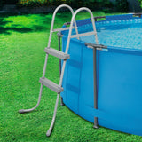 NNEDSZ Ladder Above Ground Swimming Pools 84cm 32 inch Deep Removable Steps
