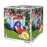 NNEDSZ Kids Inflatable Jumping Bouncer Park Outdoor Castle Indoor Slide Set