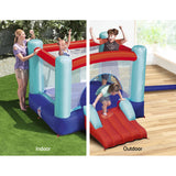 NNEDSZ Kids Inflatable Jumping Bouncer Park Outdoor Castle Indoor Slide Set