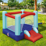 NNEDSZ Kids Inflatable Jumping Bouncer Park Outdoor Castle Indoor Slide Set