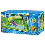 NNEDSZ Inflatable Water Pack Pool Slide Castle Playground H2OGO Splash Course
