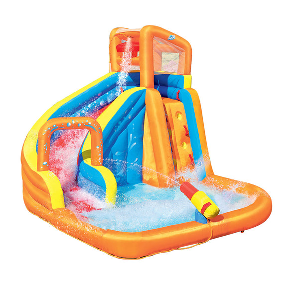 NNEDSZ Inflatable Water Slide Pool Slide Jumping Castle Playground Toy Splash