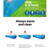 NNEDSZ Solar Pool Cover Blanket for Swimming Pool 10ft 305cm Round Pool 58241