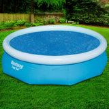 NNEDSZ Solar Pool Cover Blanket for Swimming Pool 10ft 305cm Round Pool 58241