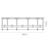 NNEDSZ Swimming Pool Above Ground Filter Pump Steel Pro Frame Pools