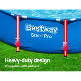 NNEDSZ Swimming Pool Above Ground Pools Filter Pump 3.66M Power Steel Frame