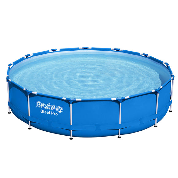 NNEDSZ Swimming Pool Above Ground Filter Pump Steel Pro™ Frame Pools 3.69M