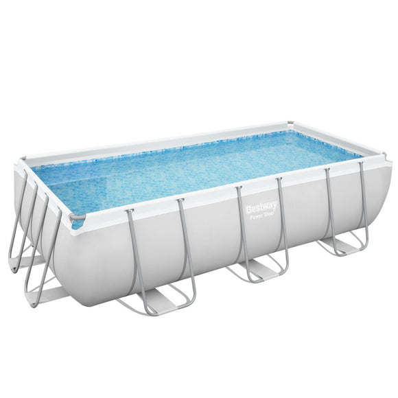 NNEDSZ Swimming Pool Above Ground Pools Power Steel™ Rectangular Frame