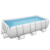 NNEDSZ Swimming Pool Above Ground Pools Power Steel™ Rectangular Frame