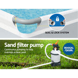 NNEDSZ Swimming Pool Above Ground Pools Power Steel™ Rectangular Frame