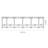 NNEDSZ Above Ground Swimming Pool