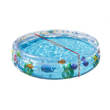 NNEDSZ Swimming Pool Above Ground Play Kids Pools Inflatable Round Family Pool