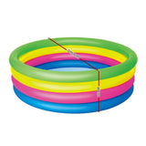 NNEDSZ Inflatable Kids Pool Swimming Pools Round Family Pools