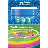 NNEDSZ Inflatable Kids Pool Swimming Pools Round Family Pools