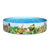 NNEDSZ Kids Swimming Pool Above Ground Play Fun Round Fill-n-Fun Pools