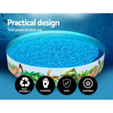 NNEDSZ Kids Swimming Pool Above Ground Play Fun Round Fill-n-Fun Pools