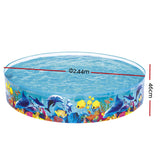 NNEDSZ Swimming Pool Fun Odyssey Above Ground Kids Play Inflatable Round Pools