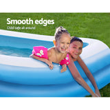 NNEDSZ Inflatable Kids Above Ground Swimming Pool