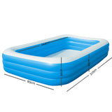 NNEDSZ Inflatable Kids Above Ground Swimming Pool