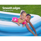 NNEDSZ Inflatable Kids Above Ground Swimming Pool