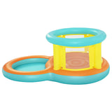 NNEDSZ Inflatable Play Kids Pool Bouncer Jumping Castle Kid Toy Pools 2 in 1