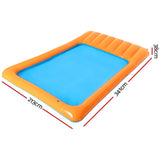 NNEDSZ Water Slide Spash Inflatable Kids Toy Outdoor Above Ground Play Pools