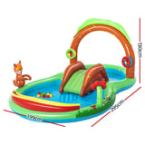 NNEDSZ Swimming Pool Above Ground Inflatable Kids Friendly Woods Play Pools