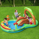 NNEDSZ Swimming Pool Above Ground Inflatable Kids Friendly Woods Play Pools