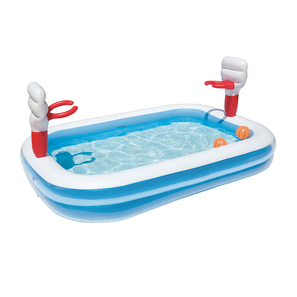 NNEDSZ Inflatable Play Pool Kids Pool Swimming Basketball Play Pool