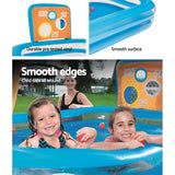 NNEDSZ Inflatable Kids Pool Skill Shot Swimming Paddling Pool Ball Pit Game Toy