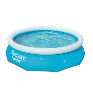 NNEDSZ Above Ground Swimming Pool 305x76cm Fast Set Pool Family