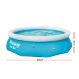 NNEDSZ Above Ground Swimming Pool 305x76cm Fast Set Pool Family