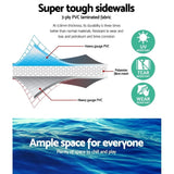 NNEDSZ Above Ground Swimming Pool 305x76cm Fast Set Pool Family