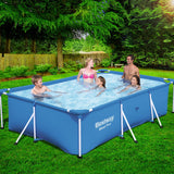 NNEDSZ Steel Above Ground Swimming Pool