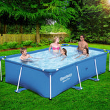 NNEDSZ Rectangular Above Ground Swimming Pool