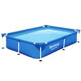 NNEDSZ Bestway Swimming Pool Above Ground Frame Pools Outdoor Steel Pro 2.2 X 1.5M