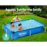 NNEDSZ Bestway Swimming Pool Above Ground Frame Pools Outdoor Steel Pro 2.2 X 1.5M