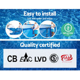 NNEDSZ Bestway Swimming Pool Above Ground Frame Pools Outdoor Steel Pro 2.2 X 1.5M