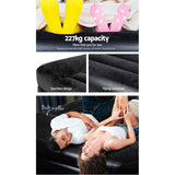 NNEDSZ Bestway Air Bed Beds Single Inflatable Mattress Sleeping Mats Home Camping Pump